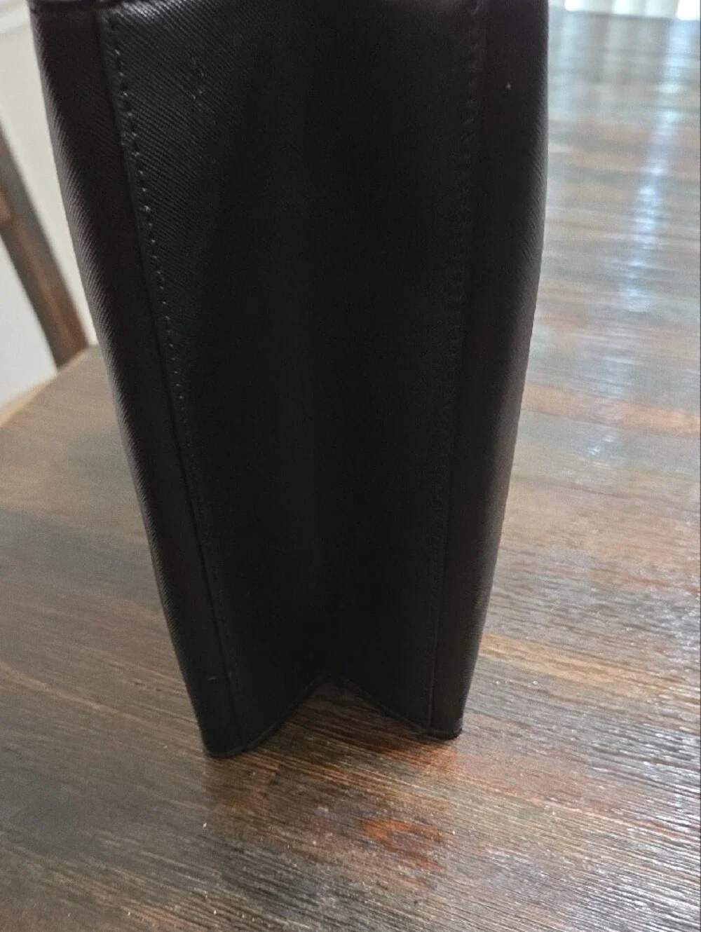 Ted Baker Black Embossed Leathe Small Tote Bag